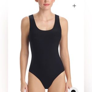 Commando Black Sleeveless bodysuit Small